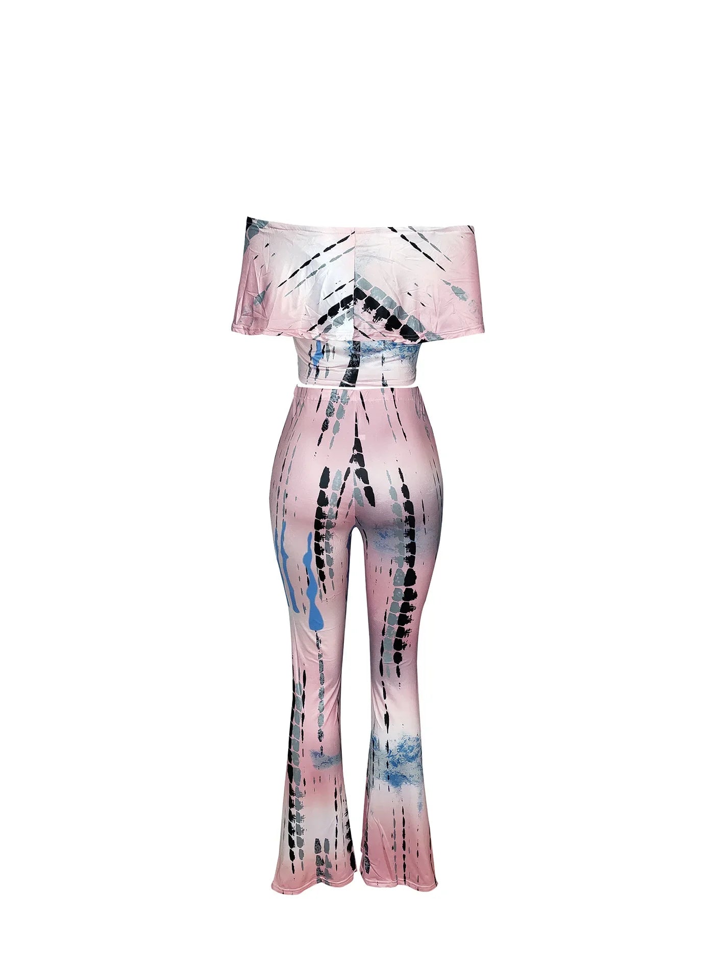 Women Sexy Bodycon 2 Piece Outfits V Neck Zip Up Long Sleeve Crop Top Midi Dress Skirt Set Plus Size Party Club Clubwear
