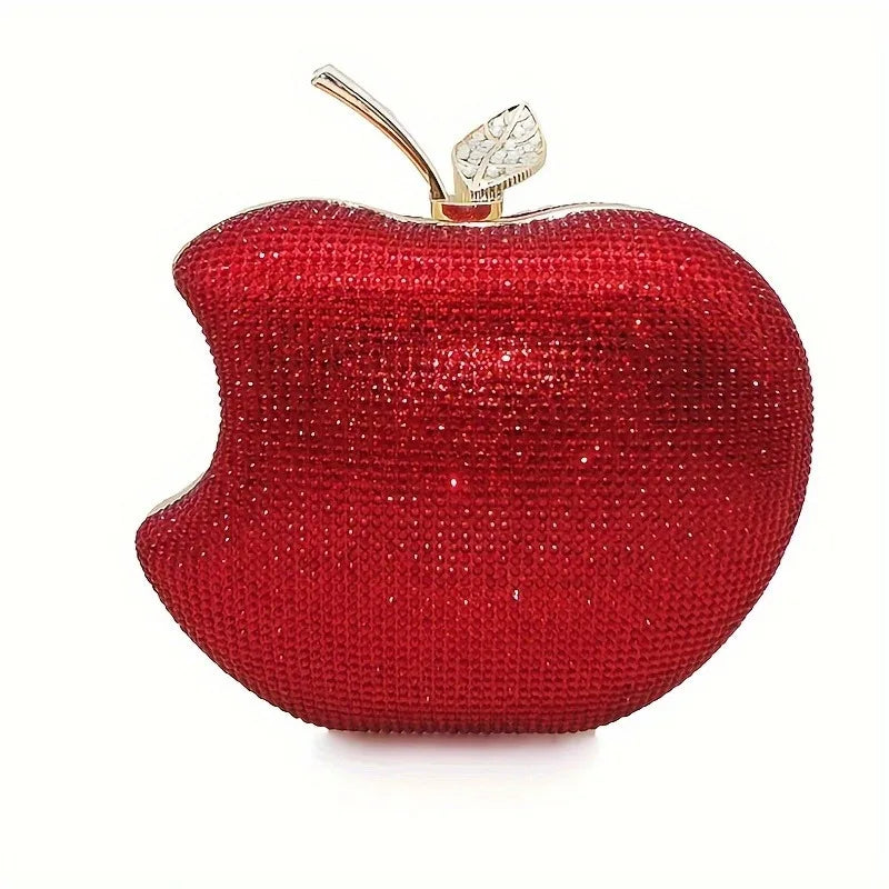 Women's Crystal Evening Bag Female Red Gold Silver Clutch Bags Wedding Diamond Beaded Bag Rhinestone Party Bags Women's Handbags