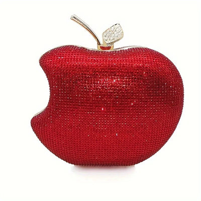 Women's Crystal Evening Bag Female Red Gold Silver Clutch Bags Wedding Diamond Beaded Bag Rhinestone Party Bags Women's Handbags
