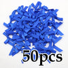 (50 Pcs) 4*4cm Colourful Ribbon Bows Small Size Polyester Satin Ribbon Bow Flower DIY Craft Decoration