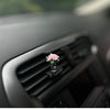 Dainty roses car center console window ornament mini cure car accessories ladies car personality beautiful interior ornaments