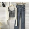 Crop Top Women Sexy Wireless Push Up Padded Tank Top Slim Was Thin Sports Summer Camisole 2023 New