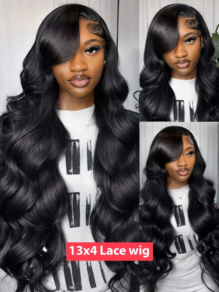 Body Wave Glueless Wig Human Hair Ready To Wear 5x5 Hd Lace Closure Wig Loose Body Wave 13x6 Human Hair Wigs 13x4 Frontal Wig