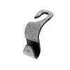 Multifunction Portable Rhinestone Car Seat Back Hook Headrest Storage Holder Hanging Bag Organizer Auto Interior Accessories