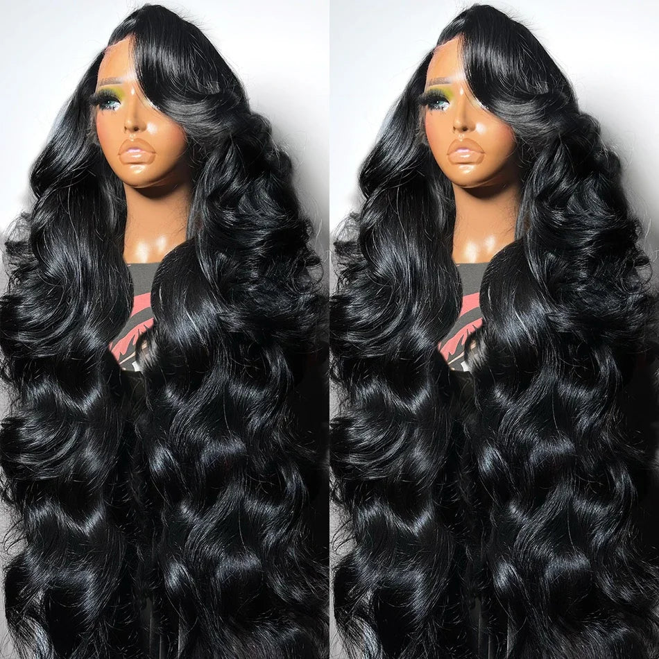 30 40 Inch 360 Full Lace Body Wave Wigs Human Hair 100% 13x4 13x6 HD Lace Frontal Wig For Black Women 4x4 5x5 Lace Closure Wigs
