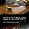 HEZHEN 1-5PC Knife Set Professional Damascus Steel  Chef Santoku Bread Utility Paring Cook Knife For Meat Sharp Kitchen Knife