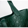 Retro Classic Women's Fashion Handbags Pure Color Design Metal Lock Buckle Accessories Ladies Shoulder Bags Minimalist Versatile