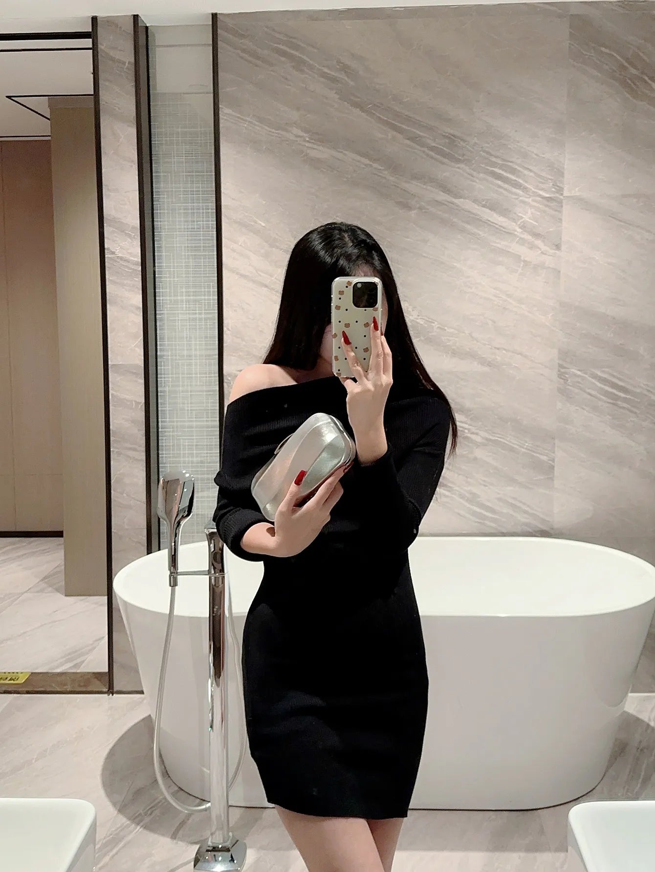 High-End Textured Square Box-Shaped Evening Bag Clutch Bag Chain Bag Banquet Bag Cheongsam Bag Evening Dress Bag Wedding Bag