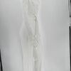 White Jumpsuit Women Overalls Elegant Lace Long One Piece High Waist Feather Y2k Sexy Wedding Party Night Evening Rompers