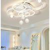 Modern Minimalist LED Ceiling Light Personalized Creative Ring Living Room Lights Gold Atmosphere Bedroom Study Chandelier