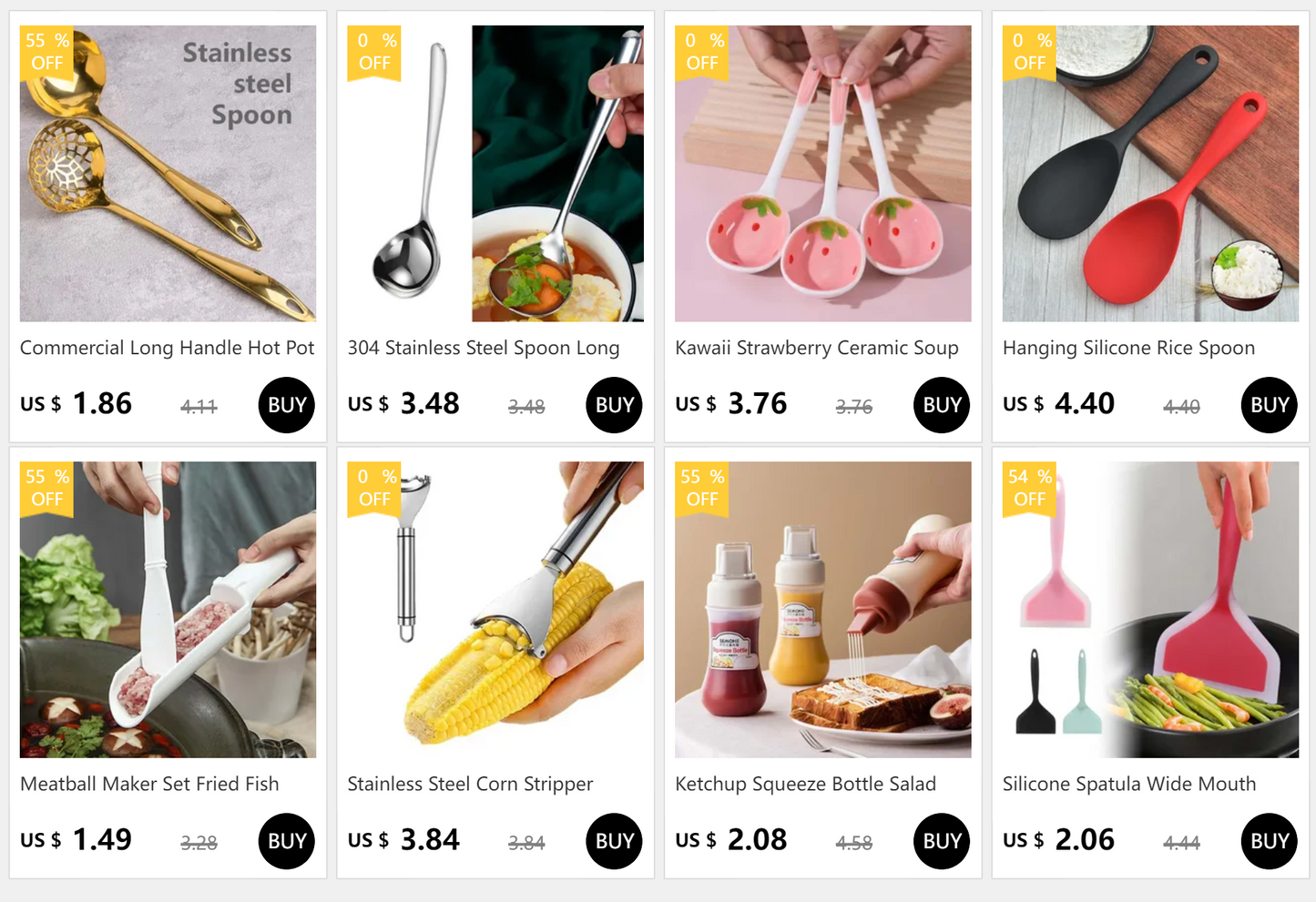 Stainless Steel Colander Spoon Soup Colander Kitchen Gravy Oil Soup Fat Separator Yogurt Oil Skimmer Spoon Kitchen Accessories