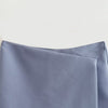 Willshela Women Fashion Solid Asymmetrical Side Zipper Skirts Shorts Vintage High Waist Female Chic Lady Shorts