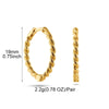 CRMYA Gold Silver Filled 16mm 14mm 12mm Flower Higgle Earring CZ Zircon Hoop Earrings For Women Girls Jewelry Wholesale