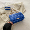 Fashion Striped Women's Shoulder Bag, Chain Strap Crossbody Bags For Daily Used, Ladies Handbags And Purses