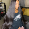 28 30 Inch 6x4 4x4 Pre-Cut Glueless Wig Human Hair Ready To Wear Straight Glueless Wigs Pre-Plucked Top Brazilian Wigs for Women