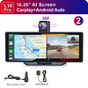 LEHX LP10Pro 10.26" DashCam Car DVR 4K Dual Len Recorder Carplay Android auto Ai Screen Dash Cam GPS Navigation Dashboard