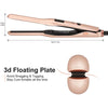 3/10 Inch Pencil Flat Iron Small Flat Irons for Short Hair Beard and Pixie Cut Mini Ceramic Tourmalin Hair Straightener