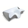 1 Stück Memory Foam Nackenstützkissen, 2-in-1 Ergonomisches Konturkissen für Nackenschmerzen, Konturierte Stützkissen, Nackenkissen