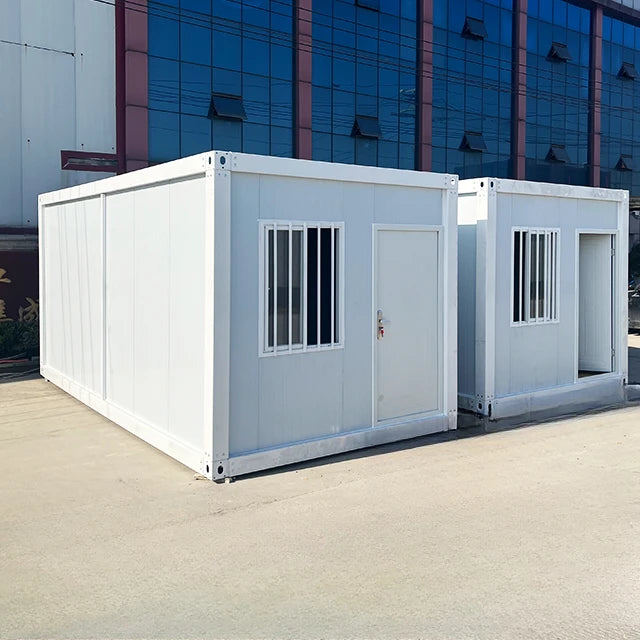 40ft Two Layers Triangle Roof Outdoor Terrace Modern Module Premade Hotel Style Apartment House 20ft Tiny House For Sale