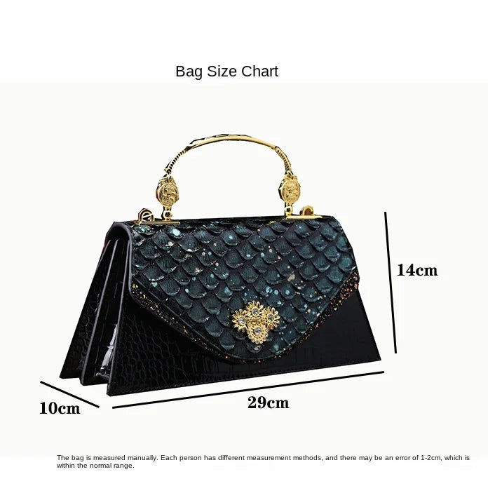 Leather Women's Bag 2025 New Fashion Snake-print Cowhide Small Handbags Shoulder Crossbody Bags Lady Party Messenger Shell Bags