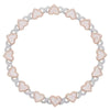 2025 Iced Out Bling Full Paved 5A Cubic Zirconia CZ Heart Charm Infinity Chain Choker Necklace Jewelry For Women Men