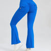 Women Flare Pocket Leggings High Waist Sport Yoga Pants Quick Dry Breathable Leggings Outfit Fitness Gym Clothes Sportwear Pant