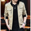 mens cargo jackets New Fashion bomber jacket mens wear simple British style Warm Windproof Jacket and coat baseball jacket male