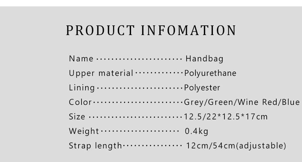 Retro Classic Women's Fashion Handbags Pure Color Design Metal Lock Buckle Accessories Ladies Shoulder Bags Minimalist Versatile