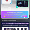 Android 14 Car Radio For Toyota RAV4 5 XA50 2018 - 2023 Multimedia Video Player Navigation GPS 2Din Carplay Auto 4G WIFI QLED BT