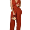 Wmstar Women's Jumpsuits One Piece Outfits Sleeveless Solid Office Lady Summer Sexy Playsuits Overalls Wholesale Dropshipping