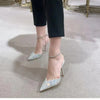 Women's High Heels Gradient Rhinestone Studded Diamond Fashion Suitable for Parties, Weddings, Bridesmaid Shoes, Dates, Fashion