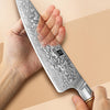 XINZUO Kitchen Knife 6 Set Knife Set 73 Layers Damascus Steel High-end Cooking Tools High Hardness Kitchen Knife Comfort Handle