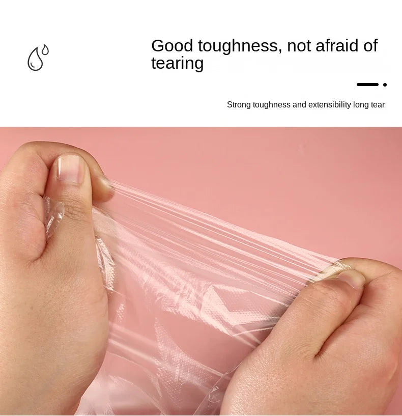 100PCS Transprent Disposable Foot Bags Detox SPA Covers Pedicure Prevent Infection Remove Chapped Foot Care Tools Bath Wipe