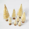 5/8pcs Mini Christmas Trees Small Artificial Christmas Tree Ornament Cedar Pine Sisal Tabletop Merry Christmas Party Decoration