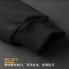 Winter Lambswool Coats Thicken Warm Jackets Long Sleeve Zipper Hoodies Casual Sports Fleece Black Coat Hooded Men Women Jacket