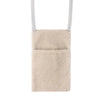 New Thick Plush Baby Crib Hanging Storage Bag Portable Double Pockets Newborn Cot Toy Organizer Bag Bed Headboard Storage Pouch