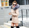 2025 New Arrival Fashion Slim Women Winter Jacket Cotton Padded Warm Thicken Ladies Coat Long Coats Parka Womens Jackets