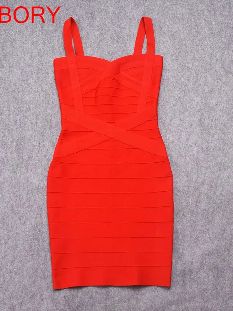 Quality Fuchsia Red Bandage Dress 2023 For Girl SweetHeart Mini Pencil Slim Dress Bodycon XL Purple Black White Party Vestidos