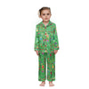 Matching Christmas Pajamas Set for Family Festive Tree Print Sleepwear for Mommy and Me Matching Tops and Pants for a Cozy