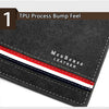 Short Men Wallets Zipper Coin Pocket Slim Card Holder Name Engraved Luxury Male Purses High Quality PU Leather Men's Wallet