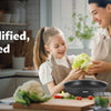 Induction Cookware Set 10 Pieces, Nonstick Pots and Pans Set with Removable Handles, for All Hobs, Stackable Design, Dishwasher/