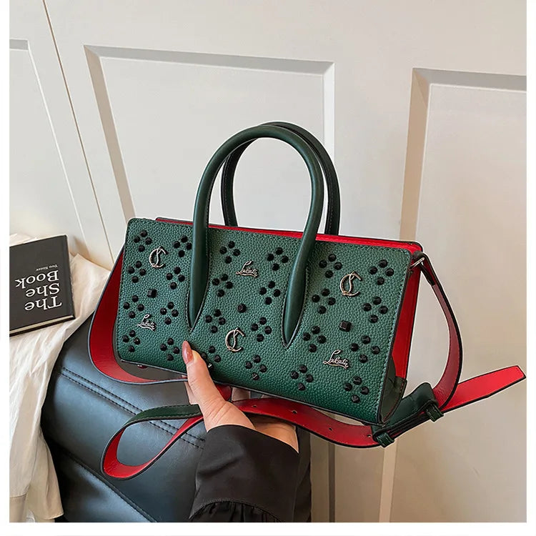 2025 Luxury Brand Design Tote Bag, Hand-held Shopping Bag, Large-capacity Single-shoulder Underarm Women's Crossbody Bag
