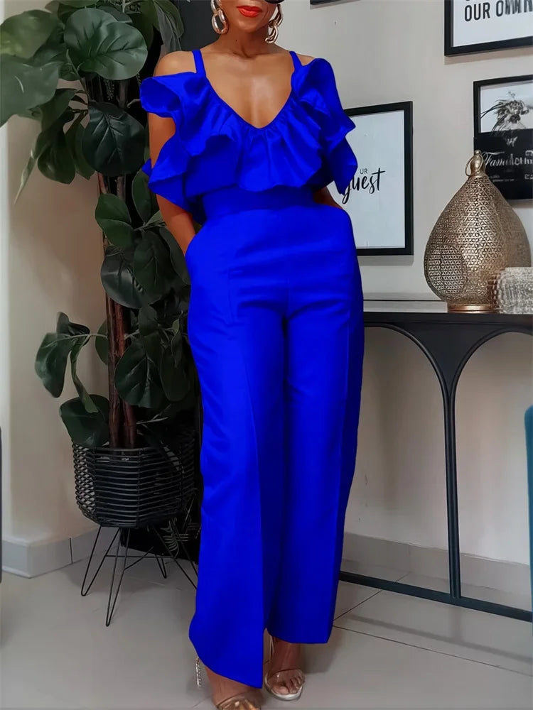 Wmstar Women's Two Piece Set V Neck  Solid Short Sleeve Office Lady Summer Office Lady Sexy Matching Suit Wholesale Dropshipping