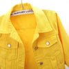 Women Denim Jacket Spring Autumn Short Coat Pink Jean Jackets Casual Tops Purple Yellow Purple Blue Loose Tops Lady Outerwear