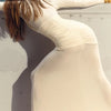 Articat Elegant Mesh Patchwork Long Sleeve Bodycon Party Club Evening Dress Sexy Double Layer Perspective Vestido Autum Clothing