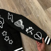 American New Hip Hop Embroidered Coat Y2K Retro Harajuku Baseball Uniform Jacket Men Street Gothic Punk Casual Loose Streetwear