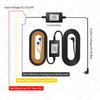 Imagebon Android 13 4G LTE 10.26 Inch Dash Cam Recorder 6+128G 8 Core ADAS Google Play GPS FM 24H Parking Monitor Mirror Video
