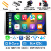 Android 14 Car Radio For Toyota RAV4 5 XA50 2018 - 2023 Multimedia Video Player Navigation GPS 2Din Carplay Auto 4G WIFI QLED BT