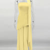 TARUXY Fashion Strapless Dress With Ribbon Female Elegant Sleeveless Mesh Beach Vacation Long Dress 2025 Spring New Women Dress