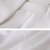 New Spring Autumn Green White Women Slim Blazer Long Sleeve Single Breasted Office Ladies Business Work Wear Formal Jacket Coat